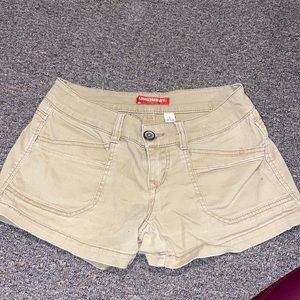 Tan Women Shorts 3 Unionbay